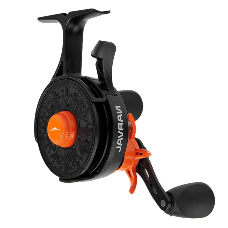 Ziemas spole NARVAL FROST BLACK ICE 2.5:1 Left Hand #BLACK/ORANGE