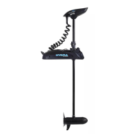 Elektromotors HYDRA SKYPOINT GPS 12V TROLLING MOTOR, 65LBS, SHAFT 54". FOR SALT/FRESHWATER, BLACK