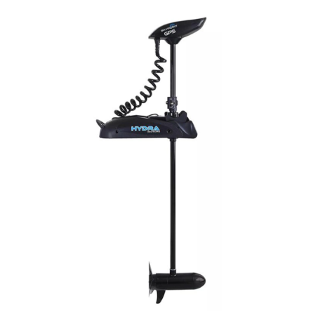 Elektromotors HYDRA SKYPOINT GPS 12V TROLLING MOTOR, 65LBS, SHAFT 54". FOR SALT/FRESHWATER, BLACK