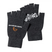 Cimdi SAVAGE GEAR Knitted Half Finger Glove 