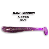 Mīkstās ēsmas Crazy Fish NANO MINNOW 40mm 8gab 1.6"/02-Lilac