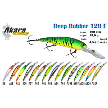 AKARA Deep Robber 120 F 19gr. 5.0-7.0m