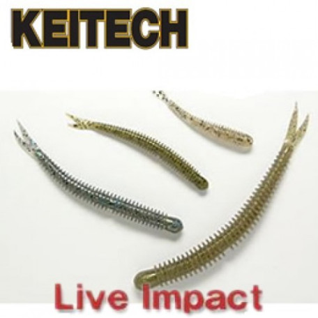 Silikona ēsma Keitech Live Impact 4