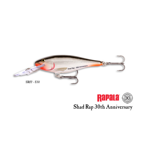 Rapala SHAD RAP 30th Anniversary Limited Edition SR-9